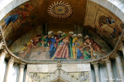 Fresco on San Marco Basilica, Venice