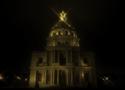 Les Invalides Front View Star Filter
