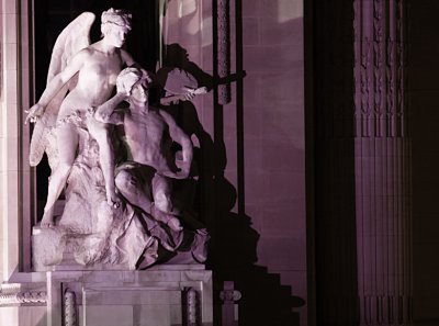 Statue at the Grand Palais, Paris