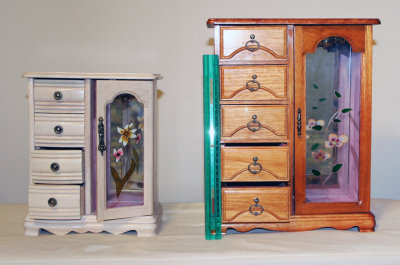 Jewelry chests 1 and 2