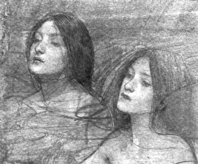 Hylas and the Nymphs Study 2
