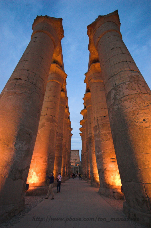 The Collonade, Luxor temple