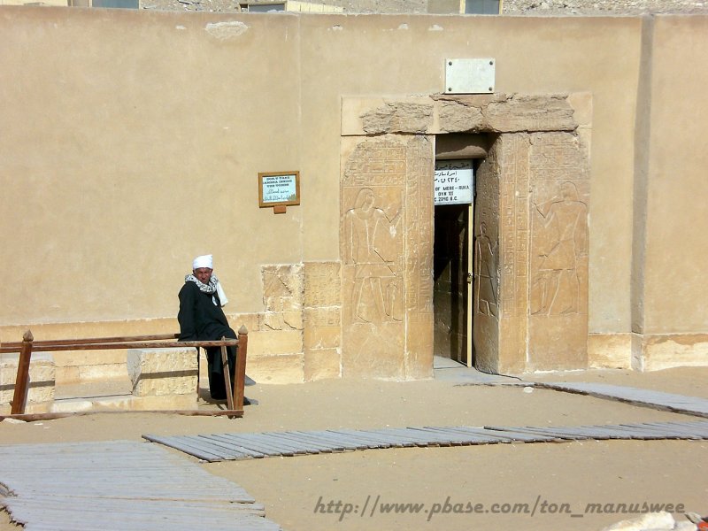 The Mastaba of Mereruka is the largest  tomb in Saqqara.