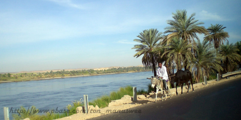 On the way to Aswan