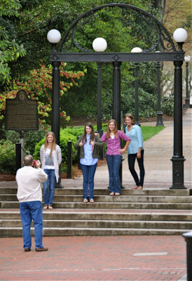  Students at The UGA Archway