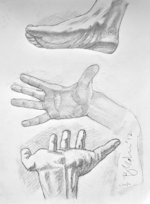 Drawings /Hands & Feet