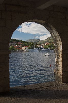 View of the moorings - Cavtat