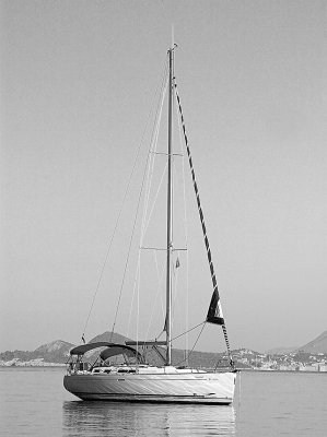 Yacht Vahine at Cavtat