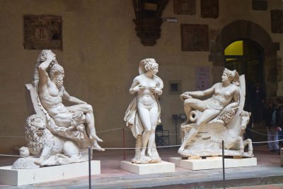Sculpture Courtyard at the Bargello Museum