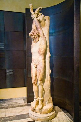 Statue of Marsyas Roman copy from a Greek original of the 4th century BC 