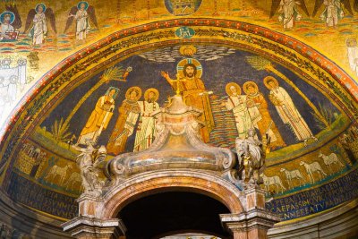 Mosaics dating from 9th Century