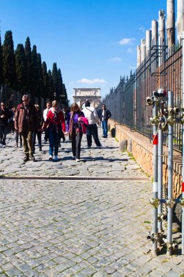 Triumphal Arch of Titus and the Sacred Way