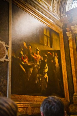 The Calling of Matthew by Caravaggio