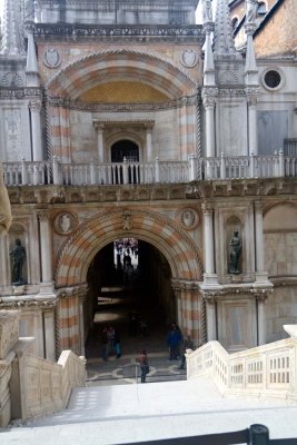 Looking down the Grand Staircase