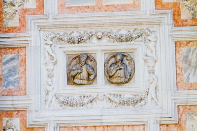  Details on the facade of San Zaccaria