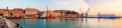 See...Ancona, Italy,  west of Adriactic Sea