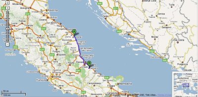Lanciano, from Loreto to Ancona