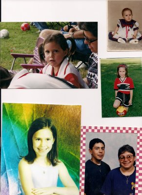 katy (soccer), Reagan Paige, Em (soccer), Em school pic, Chris & Susan,
