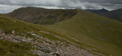 Near the Aonach Eagach Ridge