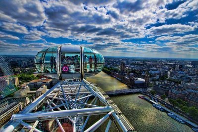 5th Pace London Eye (in the Sky with Diamonds) by Alastair