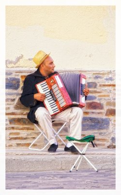 3rd PlaceThe Accordion Playerby Najinsky