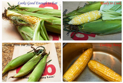 Preparing The Corn