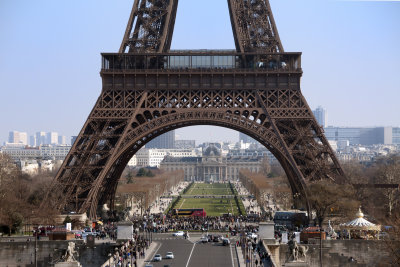 The Eiffel Tower is a popular spot. . .
