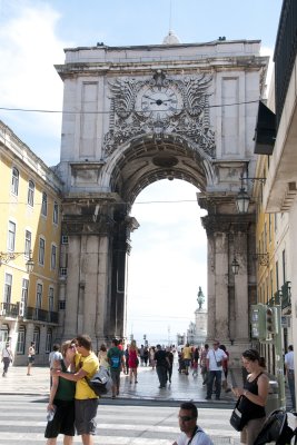 The Rua Augusta Arch