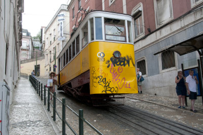 Lisbon's Gloria Funicular