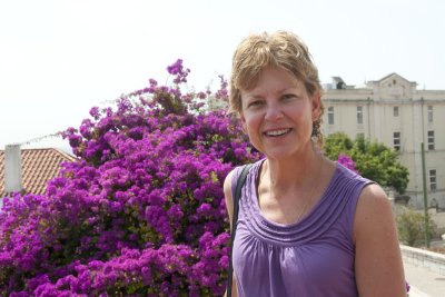 Jill in the Alfama district