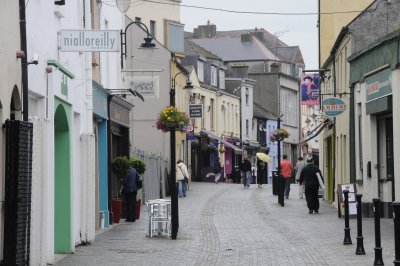 St. Kierans Street in the center of Kilkenny (3244)