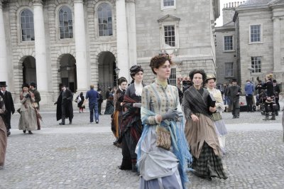 Actors from the filming of the BBC One TV Series Ripper Street  (3536)