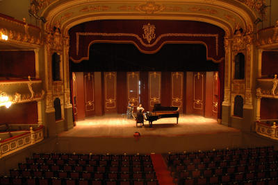 Interior of the National Theater, San Jose