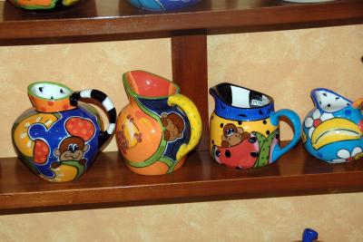 Pottery at Galeria Namu, San Jose