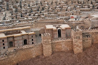 Model of Jerusalem in Biblical Time