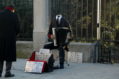 The Headless Accordionist of Notre Dame