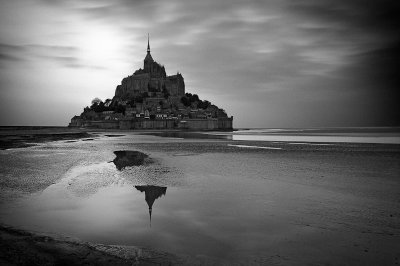 Entrer sur les terres du Mont St Michel