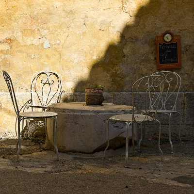 Terrasse du caf Brocante