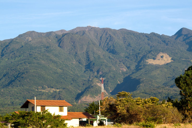Bar Volcano, the highest mountain in Panama (11,398 ft.)
