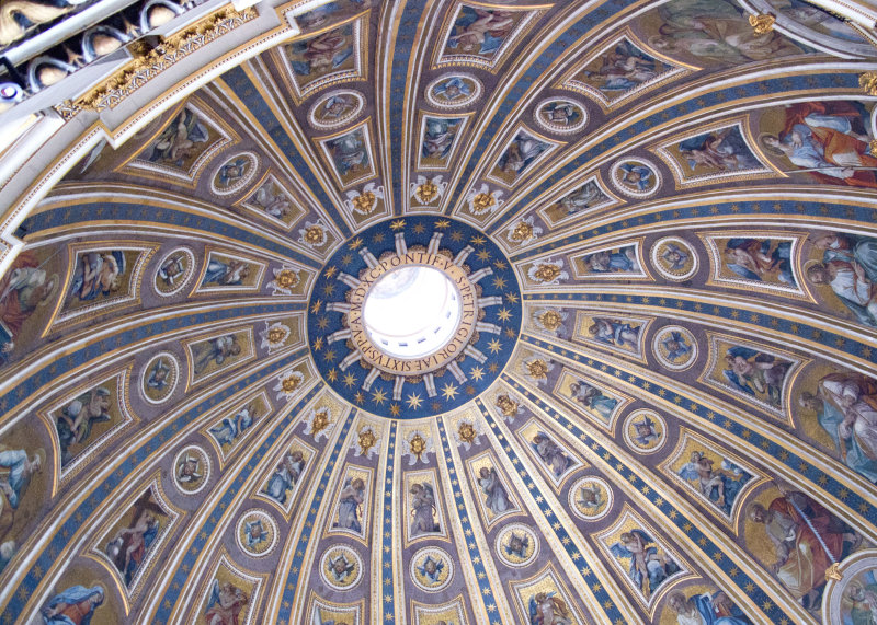 Dome of St. Peters (interior)