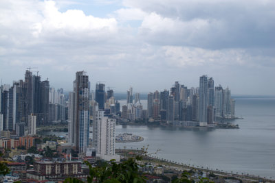 Views of Panama City from Ancn Hill