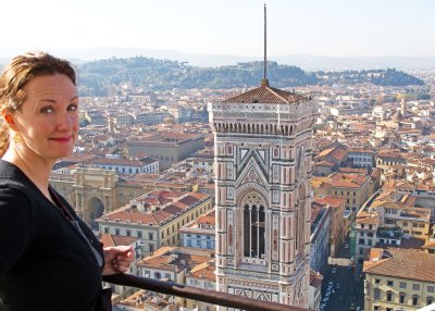 Sharon and the Campanile