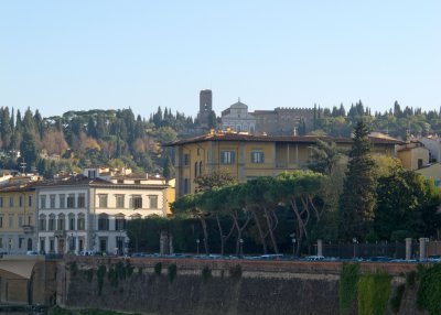 Basilica San Miniato al Monte across the Arno