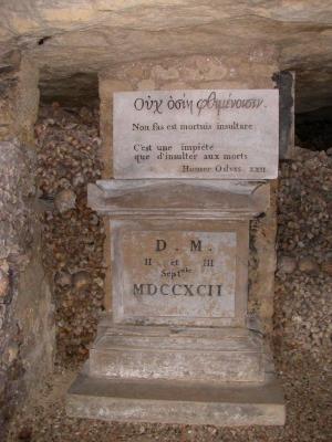 catacombs paris underground