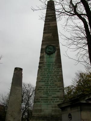 one of the tallest memorials in the cemetery
