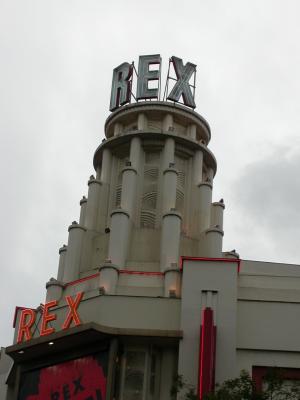 The Rex Theater Great Artdeco Building