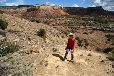 Ghost Ranch Hiker