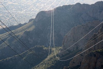 View Down the Cables