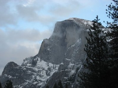 Half Dome from Skating Rink
