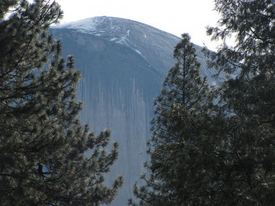 *DAY 3*.  Half Dome hovering over Lodge room  (w/ SX10 zoom)
